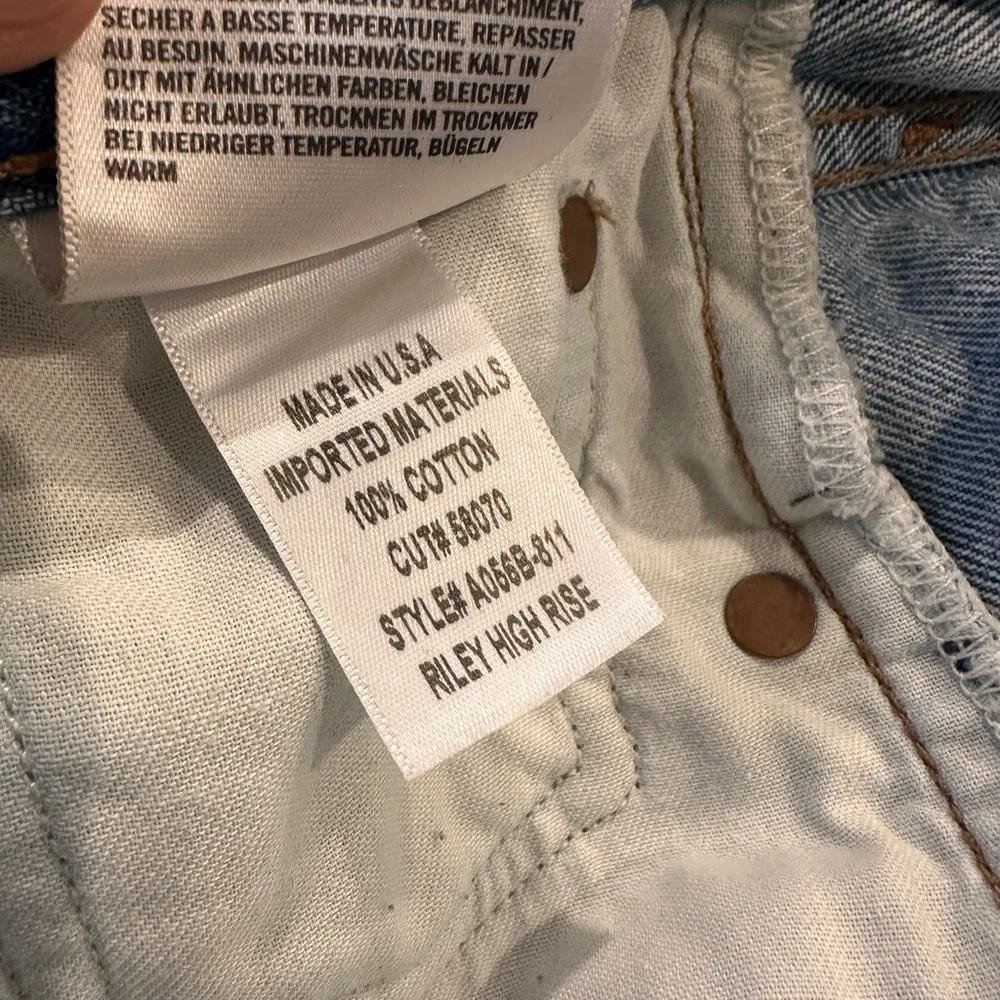 Agolde Riley High Rise Jeans - Picture 7 of 8